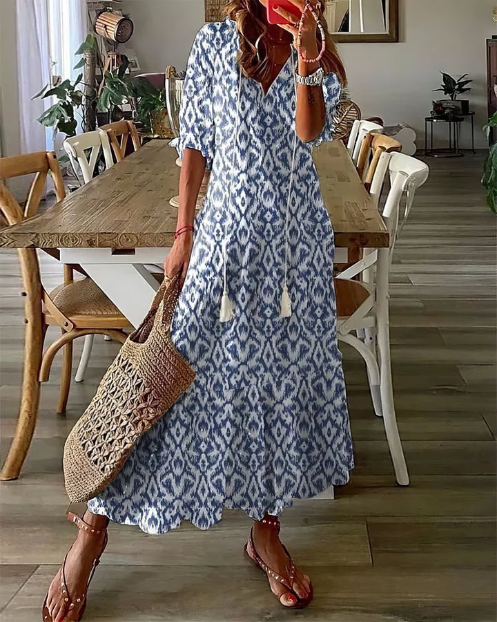 Diana™ - Vestido Boho con Cobertura para el Abdomen