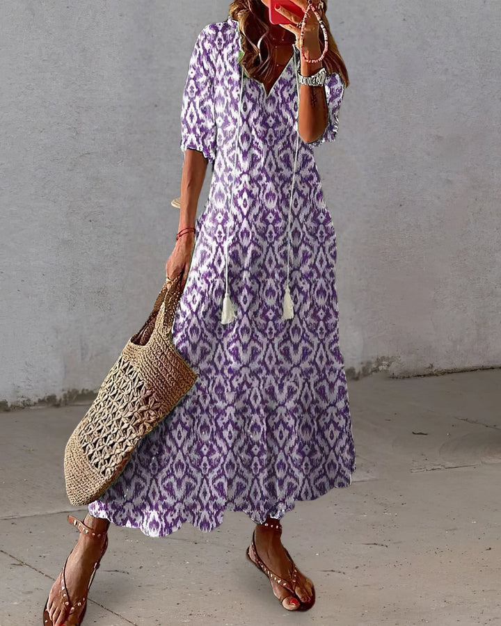 Diana™ - Vestido Boho con Cobertura para el Abdomen